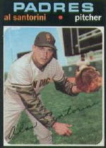1971 Topps Baseball Cards      467     Al Santorini